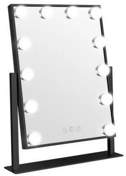 Gillian Jones - Makeup Artist Spejl med Touch og LED Sort